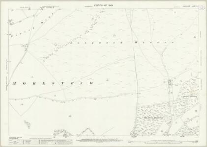 Hampshire and Isle of Wight L.7 (includes: Chilcomb; Itchen Stoke and Ovington; Itchen Valley; Owslebury; Tichborne) - 25 Inch Map