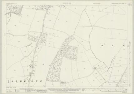 Cambridgeshire XLVI.2 (includes: Bourn; Caldecote; Hardwick; Toft) - 25 Inch Map