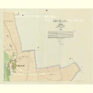 Brczokol - c0492-1-002 - Kaiserpflichtexemplar der Landkarten des stabilen Katasters