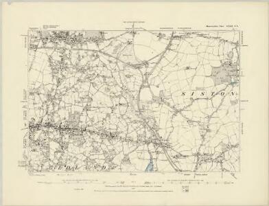 Gloucestershire LXXII.SW - OS Six-Inch Map