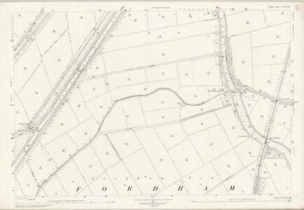 Norfolk LXVIII.16 (includes: Denver; Fordham; Hilgay; Nordelph; Welney) - 25 Inch Map