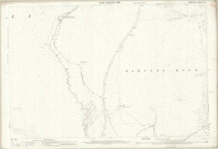Derbyshire XVII.10 (includes: Barlow; Baslow and Bubnell; Curbar; Holmesfield) - 25 Inch Map
