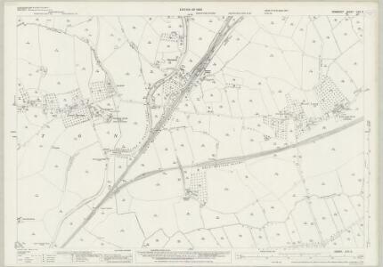 Somerset LXXI.3 (includes: Creech St Michael; Durston; Lyng; North Curry; North Petherton) - 25 Inch Map