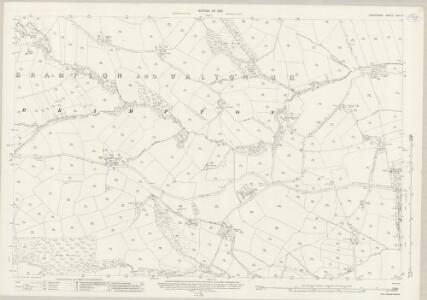 Derbyshire XXIV.8 (includes: Brampton; Walton) - 25 Inch Map