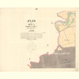 Zlin - m3599-1-006 - Kaiserpflichtexemplar der Landkarten des stabilen Katasters
