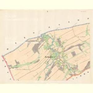 Zermanitz - m3654-1-001 - Kaiserpflichtexemplar der Landkarten des stabilen Katasters