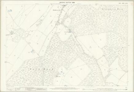 Kent LXVI.3 (includes: Elham; Lyminge; Stelling Minnis) - 25 Inch Map