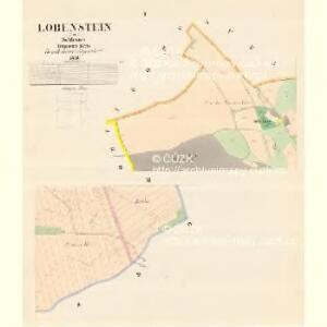 Lobenstein - m3245-1-001 - Kaiserpflichtexemplar der Landkarten des stabilen Katasters