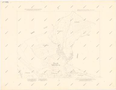 Katastrální mapa obce Nebřeziny WK-ZS-VII-18 df