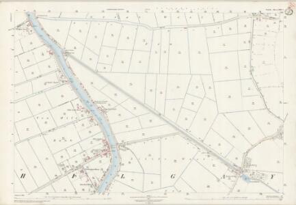 Norfolk LXXXI.1 (includes: Fordham; Hilgay) - 25 Inch Map