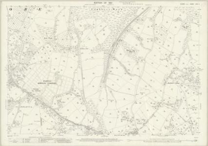 Sussex LVIII.11 (includes: Guestling; Hastings; Ore) - 25 Inch Map