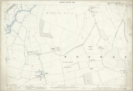 Hertfordshire XXXVII.6 (includes: Hoddesdon; Roydon; Stanstead Abbots) - 25 Inch Map