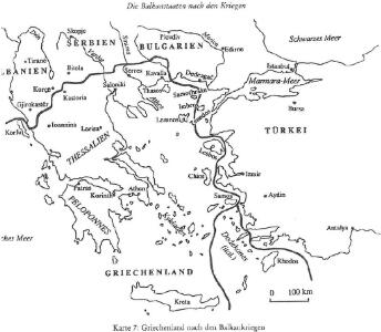 Griechenland nach den Balkankriegen