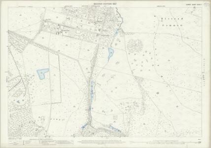 Surrey XXXVII.7 (includes: Frensham; Thursley) - 25 Inch Map