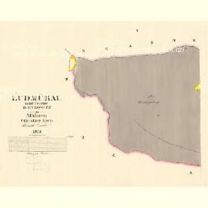 Ludmürau - m1648-1-001 - Kaiserpflichtexemplar der Landkarten des stabilen Katasters