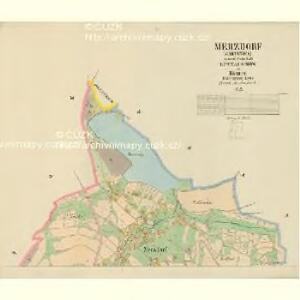 Merzdorf (Martinice) - c4503-1-001 - Kaiserpflichtexemplar der Landkarten des stabilen Katasters