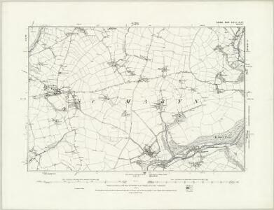 Cornwall XXVI.SE - OS Six-Inch Map