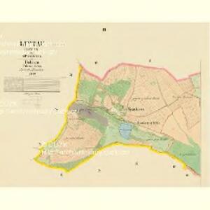 Littau (Litty) - c4153-1-002 - Kaiserpflichtexemplar der Landkarten des stabilen Katasters