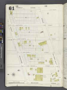 Brooklyn Vol. A Plate No. 61 [Map bounded by Greenwood Ave., Prospect Ave., Fort hamilton Ave., Gravesend Ave.]