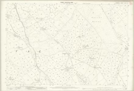 Cornwall LXVIII.10 (includes: Ludgvan; Madron) - 25 Inch Map