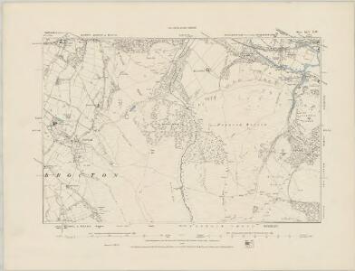 Staffordshire XLIV.SE - OS Six-Inch Map