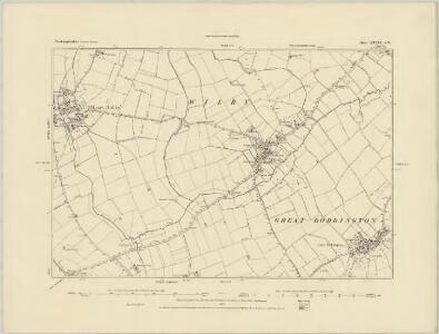 Northamptonshire XXXIV.NW - OS Six-Inch Map