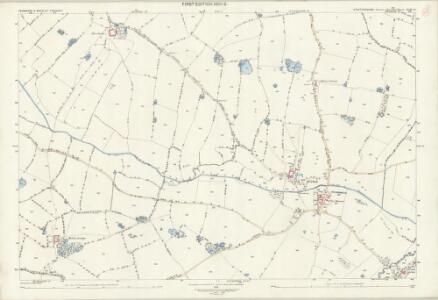 Staffordshire XLIV.13 (includes: Bradley; Lapley; Penkridge) - 25 Inch Map