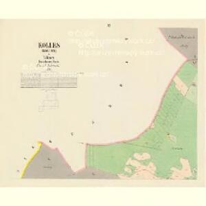 Kolles - c3279-1-003 - Kaiserpflichtexemplar der Landkarten des stabilen Katasters