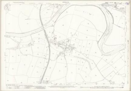 Yorkshire XIV.16 (includes: Blackwell; Cleasby; Darlington; Low Coniscliffe; Manfield; Stapleton) - 25 Inch Map