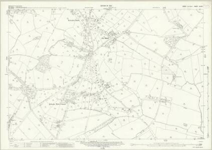 Essex (New Series 1913-) n LXXI.1 (includes: Brentwood; Doddinghurst; Kelvedon Hatch) - 25 Inch Map
