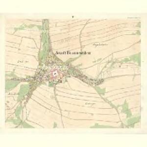 Braunseifen - m2664-2-005 - Kaiserpflichtexemplar der Landkarten des stabilen Katasters