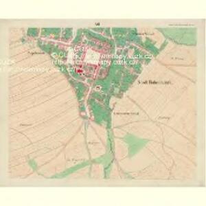 Hohenmauth (Wisoky Megto) - c8959-1-010 - Kaiserpflichtexemplar der Landkarten des stabilen Katasters