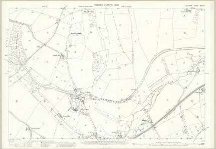 Wiltshire XXXV.16 (includes: Pewsey; Wilcot) - 25 Inch Map