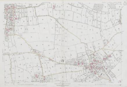 Somerset LI.12 (includes: Ashcott; Greinton; Shapwick) - 25 Inch Map