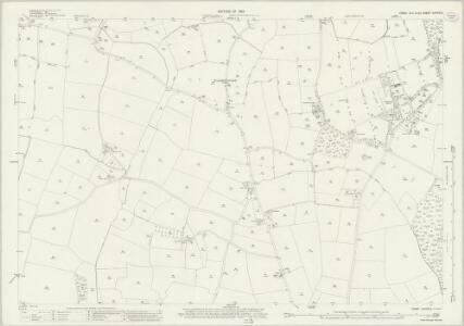 Essex (New Series 1913-) n XXVIII.5 (includes: Great Horkesley; Little Horkesley; West Bergholt; Wormingford) - 25 Inch Map