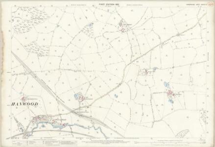 Shropshire XXXIV.13 (includes: Bicton; Condover; Great Hanwood; Pontesbury; Shrewsbury) - 25 Inch Map