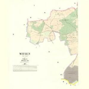 Witten (Witen) - c8618-1-001 - Kaiserpflichtexemplar der Landkarten des stabilen Katasters