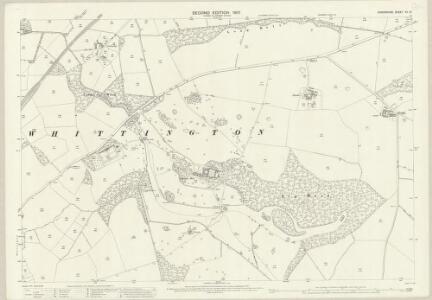 Shropshire XII.12 (includes: Ellesmere Rural; Whittington) - 25 Inch Map