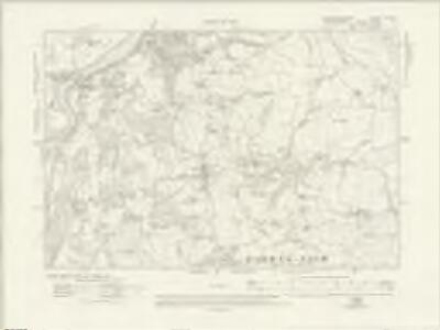 Caernarvonshire IX.SW - OS Six-Inch Map