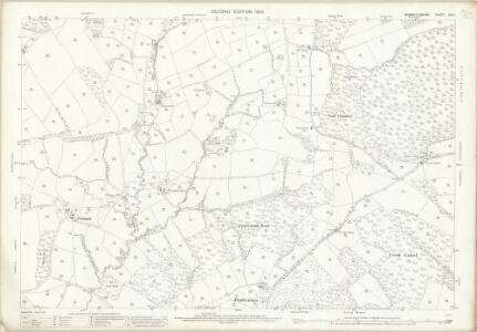 Monmouthshire XXIV.1 (includes: Llanbadog Fawr; Pant Teg) - 25 Inch Map