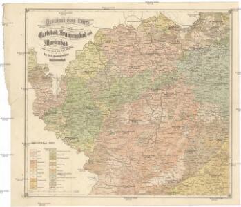 Geognostische Karte der Umgebungen von Carlsbad, Franzensbad und Marienbad