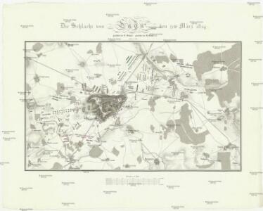 Die Schlacht von Laon den 9ten März 1814