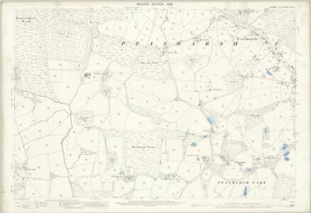 Sussex XLV.1 (includes: Peasmarsh) - 25 Inch Map
