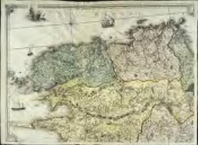 Carte géométrique de la province de Bretagne, 1