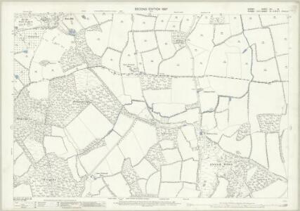 Surrey XLI.10 (includes: Charlwood; Crawley) - 25 Inch Map