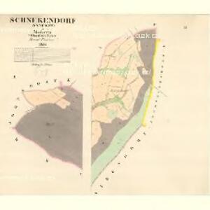 Schenkendorf (Ssnekow) - m3029-1-001 - Kaiserpflichtexemplar der Landkarten des stabilen Katasters