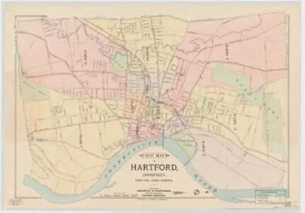 New map of Hartford, Connecticut : from the latest surveys