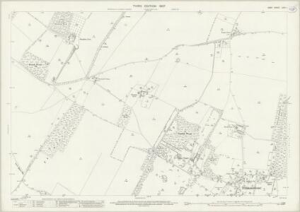 Kent LVIII.1 (includes: Eastry; Nonington; Tilmanstone) - 25 Inch Map
