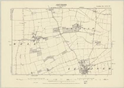 Lincolnshire XCVI.NE - OS Six-Inch Map