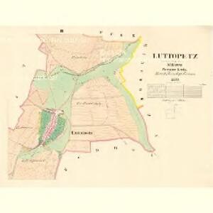 Luttopetz - m1667-1-002 - Kaiserpflichtexemplar der Landkarten des stabilen Katasters
